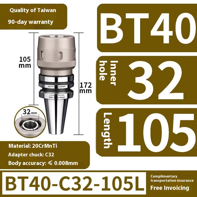 2096-CNC high-precision strong tool holder BT40 BT30 BT50 CNC machining center C32 chuck tool holder Shandong Denso Pricision Tools Co.,Ltd.